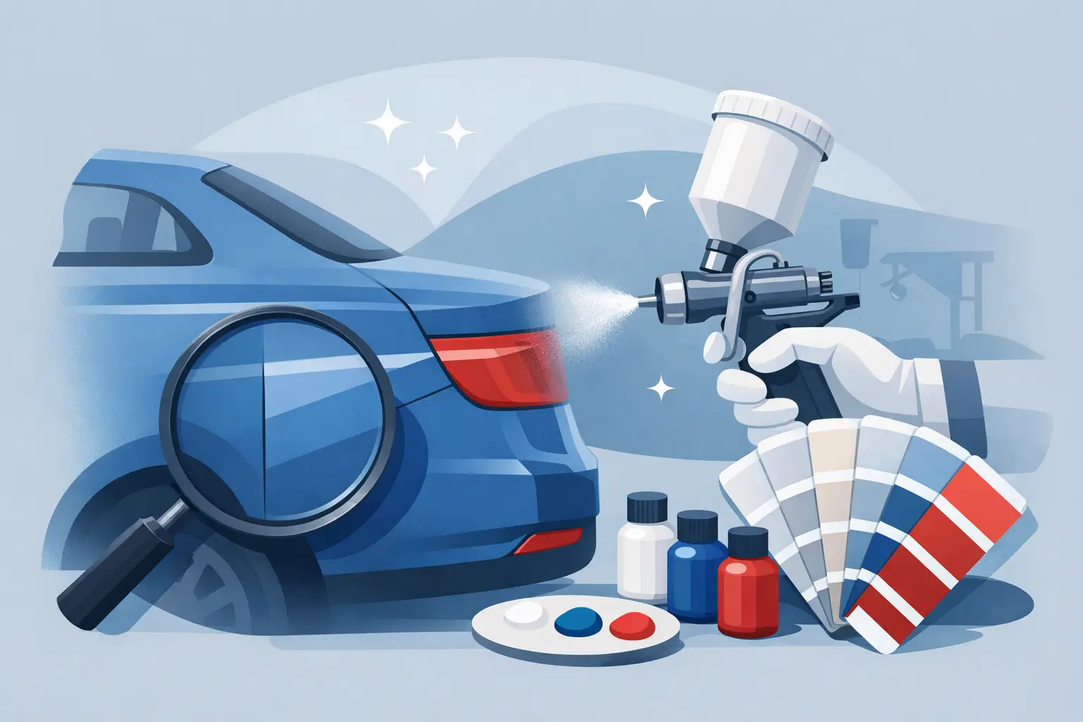 Car Paint Color Matching That Looks Factory-Fresh