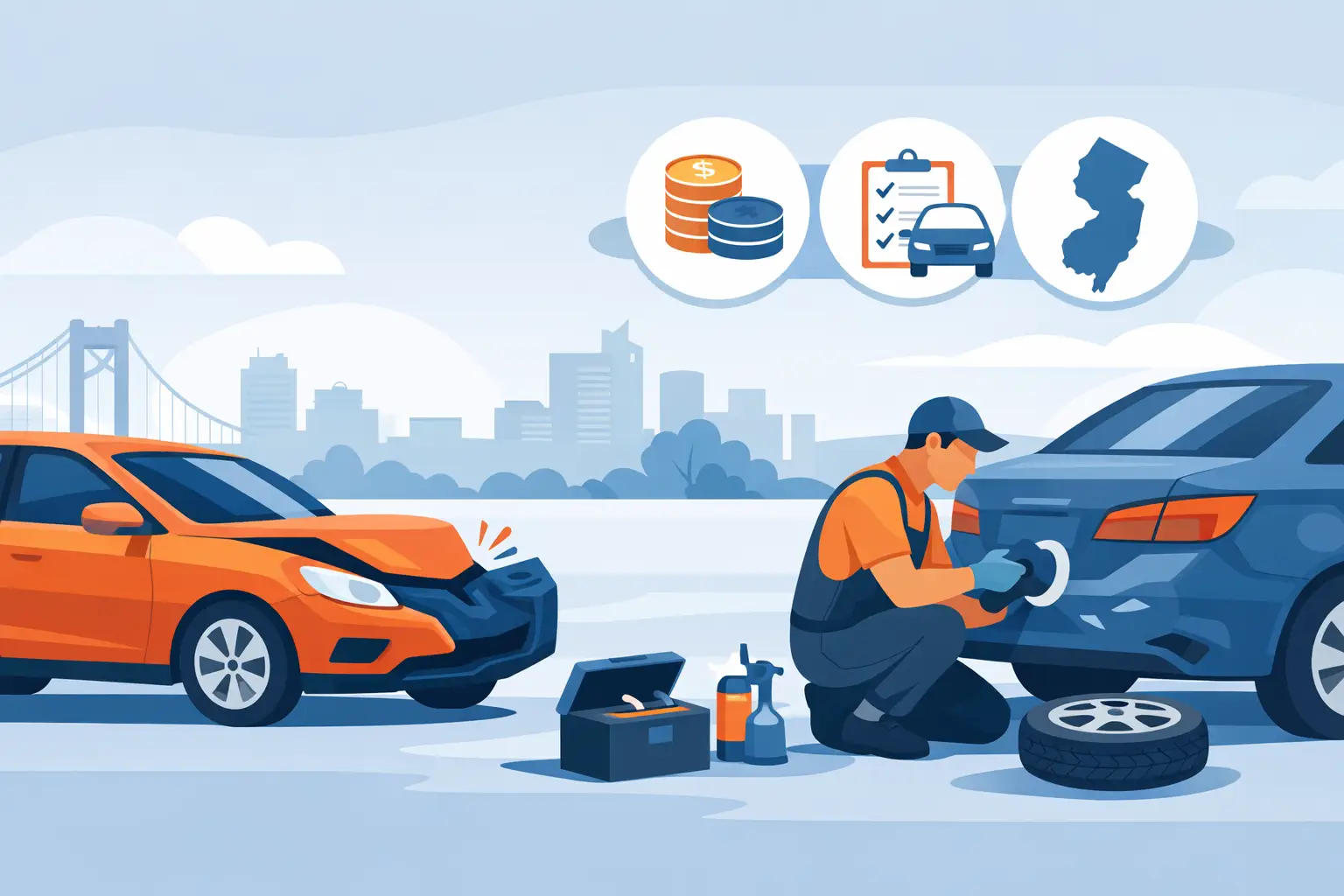 What Does Fender Bender Repair Cost in NJ?