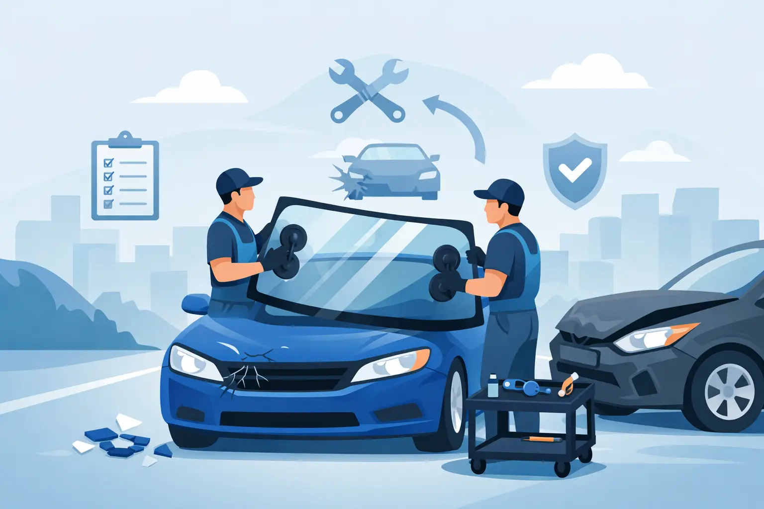 Windshield Replacement After Collision: Next Steps