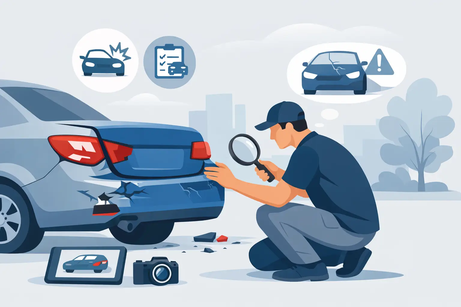 How to Assess Bumper Damage After a Collision