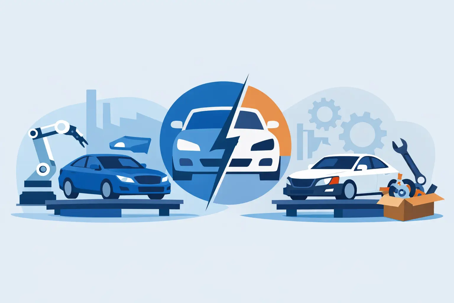 OEM Versus Aftermarket Parts for Collision Repair