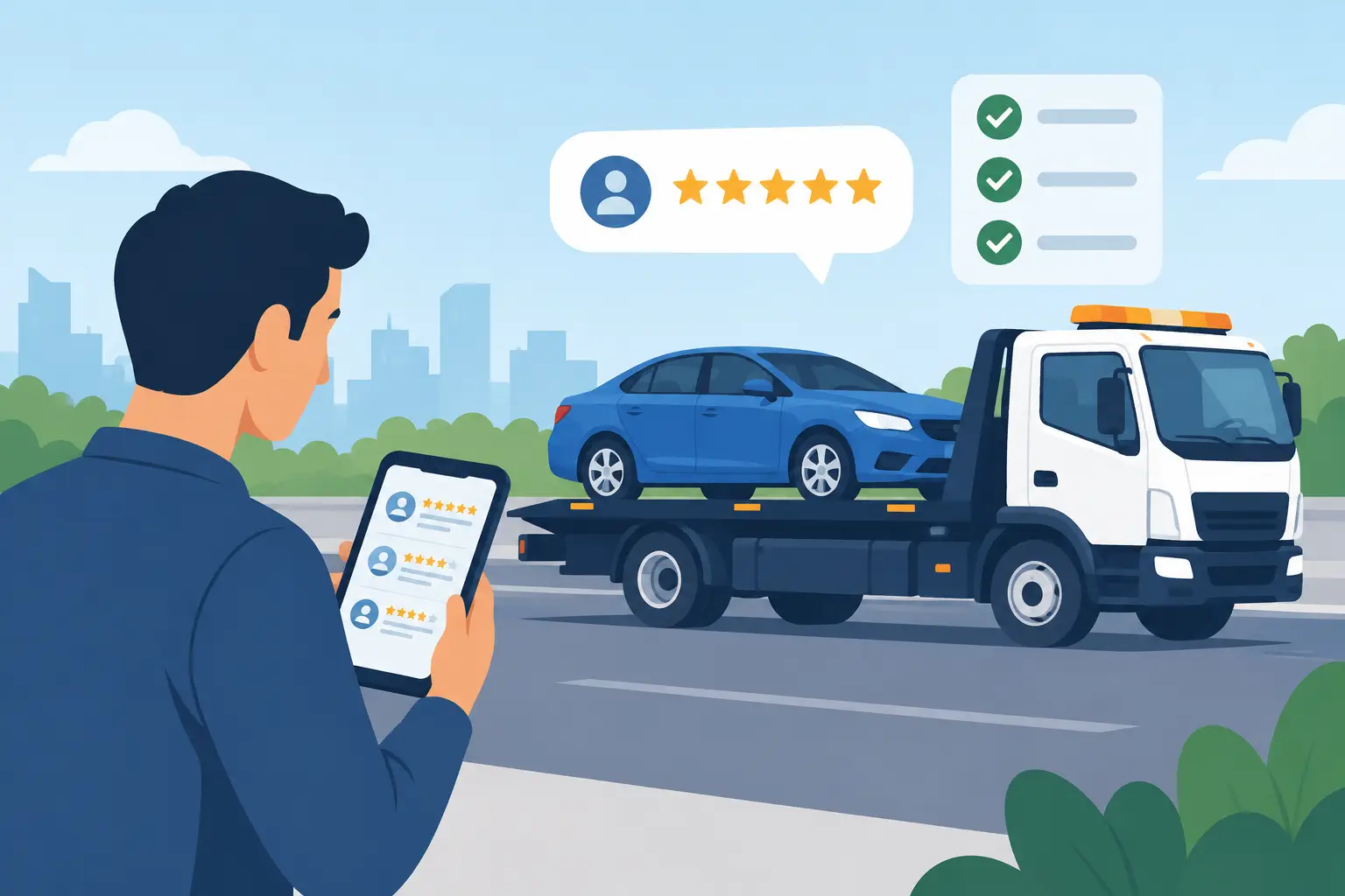 Towing Service Reviews: What Drivers Should Check